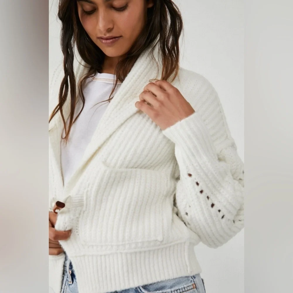 Free People Jackson Knit Cardigan